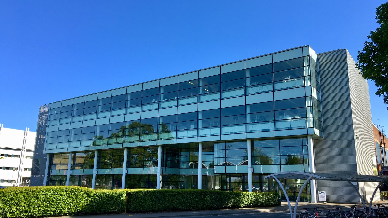 The Vincent Building on the Cranfield University campus
